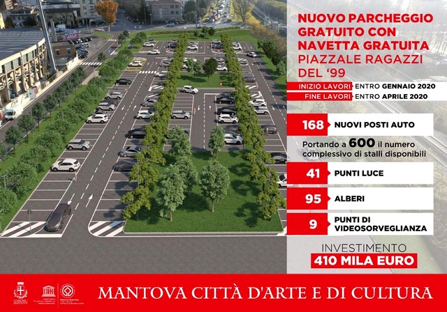 Parcheggio Montelungo mantova